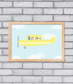 Quadro Família Avião