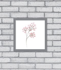 Quadro Flor Aquarela - Pendurama Quadros e Artigos de Decoração