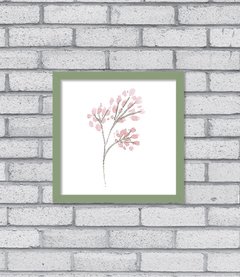 Quadro Flor Aquarela - comprar online