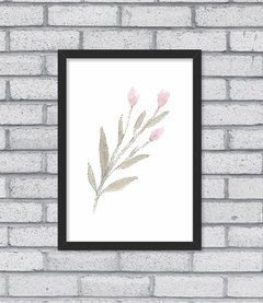 Quadro Flor Aquarela 2 - comprar online