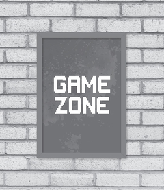 Quadro Game Zone 2 na internet