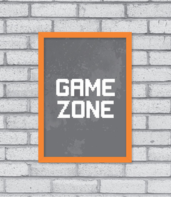 Quadro Game Zone 2 - Pendurama Quadros e Artigos de Decoração