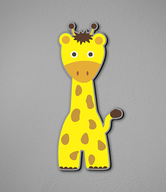 Placa Girafa