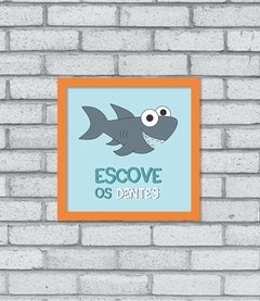 Quadro Escove os Dentes na internet