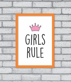 Quadro Girls Rule - loja online