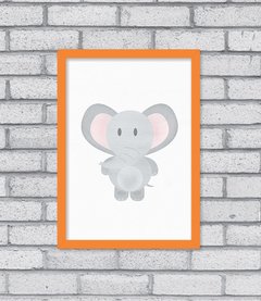 Quadro Elefante Aqua