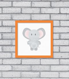 Quadro Elefante Aqua - Pendurama Quadros e Artigos de Decoração