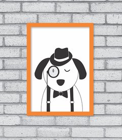 Quadro Hipster Puppy - loja online
