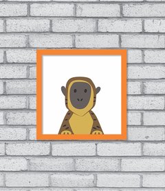 Quadro Macaco na internet