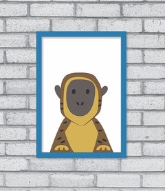 Quadro Macaco na internet