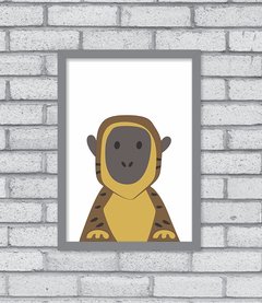Quadro Macaco - Pendurama Quadros e Artigos de Decoração