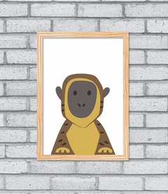 Quadro Macaco na internet