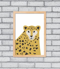 Quadro Onça Pintada - comprar online