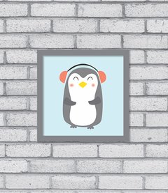 Quadro Pinguim - comprar online