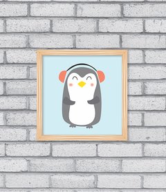 Quadro Pinguim na internet