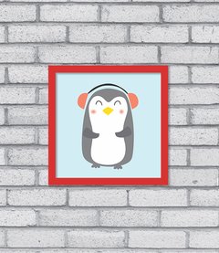 Quadro Pinguim - comprar online