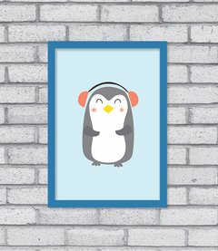 Quadro Pinguim - comprar online