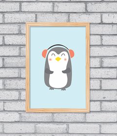 Quadro Pinguim na internet