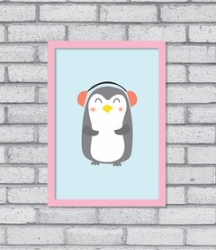 Quadro Pinguim na internet