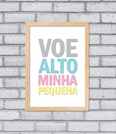 Quadro Voe Alto (Menina) - Pendurama Quadros e Artigos de Decoração