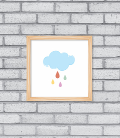 Quadro Chuva - Pendurama Quadros e Artigos de Decoração