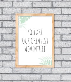 Quadro Greatest Adventure - Pendurama Quadros e Artigos de Decoração