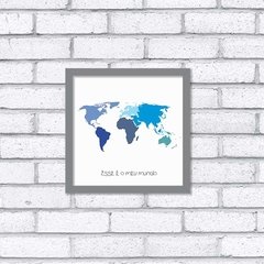 Quadro Meu Mundo - comprar online