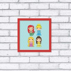 Quadro Cute Princesas - loja online