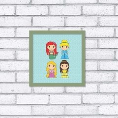 Quadro Cute Princesas