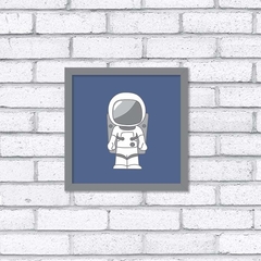 Quadro Astronauta - Pendurama Quadros e Artigos de Decoração