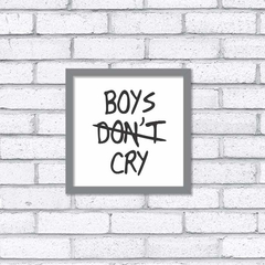 Quadro Boys Cry na internet