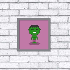 Quadro Cute Hulk na internet