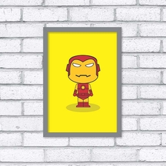 Quadro Cute Homem de Ferro - Pendurama Quadros e Artigos de Decoração