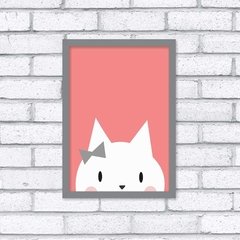 Quadro Hey Kitty - Pendurama Quadros e Artigos de Decoração