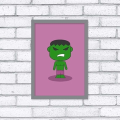 Quadro Cute Hulk - Pendurama Quadros e Artigos de Decoração