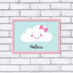 Quadro Nome Nuvem (menina) - comprar online