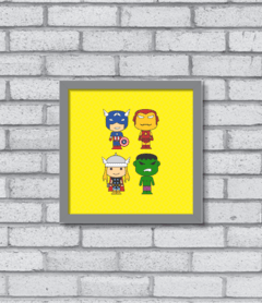 Quadro Avengers - Pendurama Quadros e Artigos de Decoração