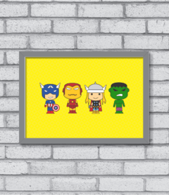 Quadro Avengers na internet