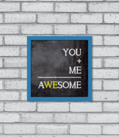 Quadro aWEsome - comprar online