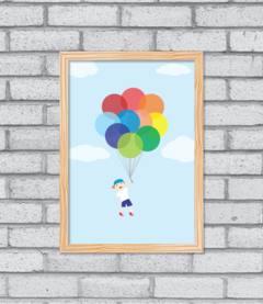 Quadro Balões (Criança) - loja online