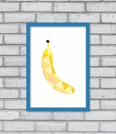 Quadro Banana Geométrica na internet