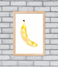 Quadro Banana Geométrica na internet