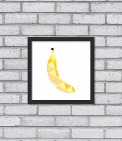 Quadro Banana Geométrica - comprar online