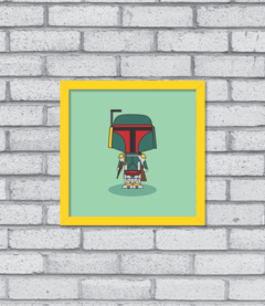 Imagem do Quadro Cute Boba Fett