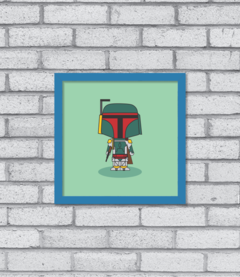 Quadro Cute Boba Fett