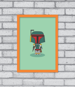 Quadro Cute Boba Fett - Pendurama Quadros e Artigos de Decoração