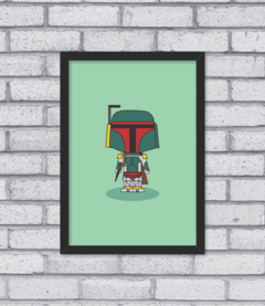 Quadro Cute Boba Fett - loja online