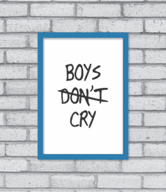 Quadro Boys Cry - loja online