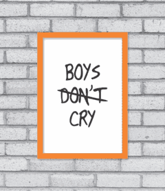 Quadro Boys Cry na internet
