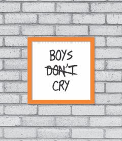 Quadro Boys Cry - Pendurama Quadros e Artigos de Decoração